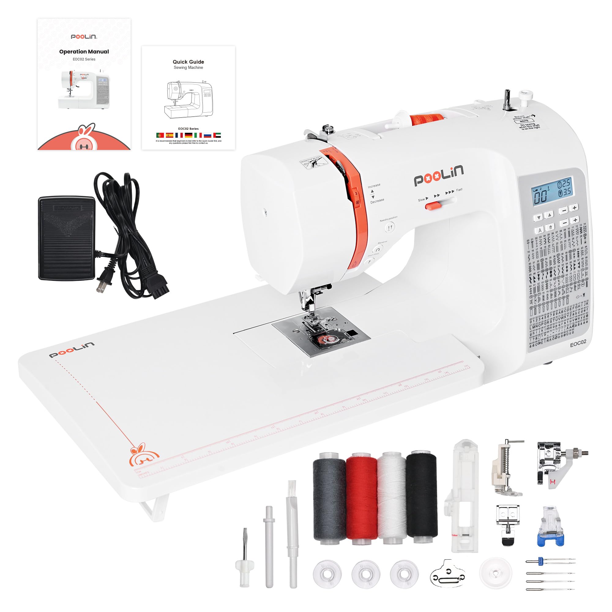PooLin EOC02 Computerized Sewing Machine