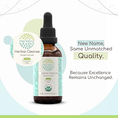 Miniatura 6 de HerbEra Herbal Cleanse Tintura Orgánica Sin Alcohol  Fórmula de Desintoxicación y Limpieza, Suplemento de Extracto  Hierba Orgánica de Ajenjo,