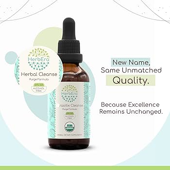 Revitalizing Cleanse P24 Foil版 Amazon.com: HerbEra Herbal Cleanse Organic Alcohol-Free