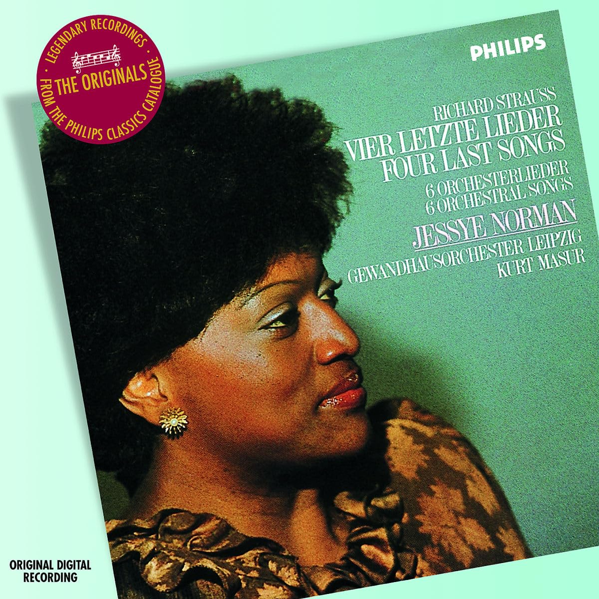Strauss: Four Last Songs [Audio CD] Strauss, J.; Richard Strauss and Kurt Masur