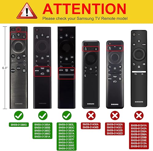 Miniatura 2 de Fintie Funda protectora para Samsung Smart Solar Cell Control remoto 2023 2022 BN59-01388A BN59-01385 BN59-01386 BN59-01391, ligera, apta para