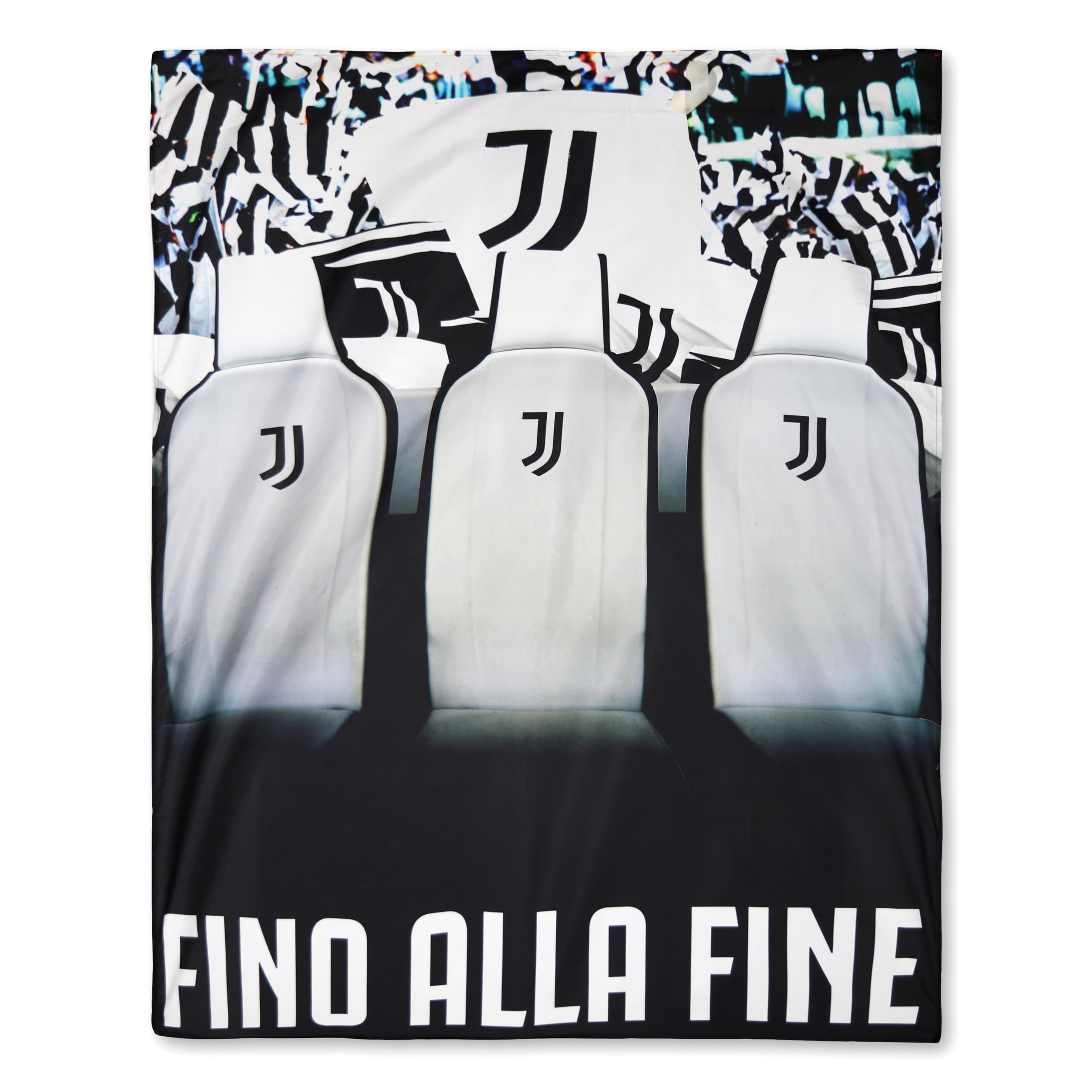 Juventus Telo Copridivano Ufficiale Bianconero Coperta Proteggi Divano Idea Regalo Tifosi