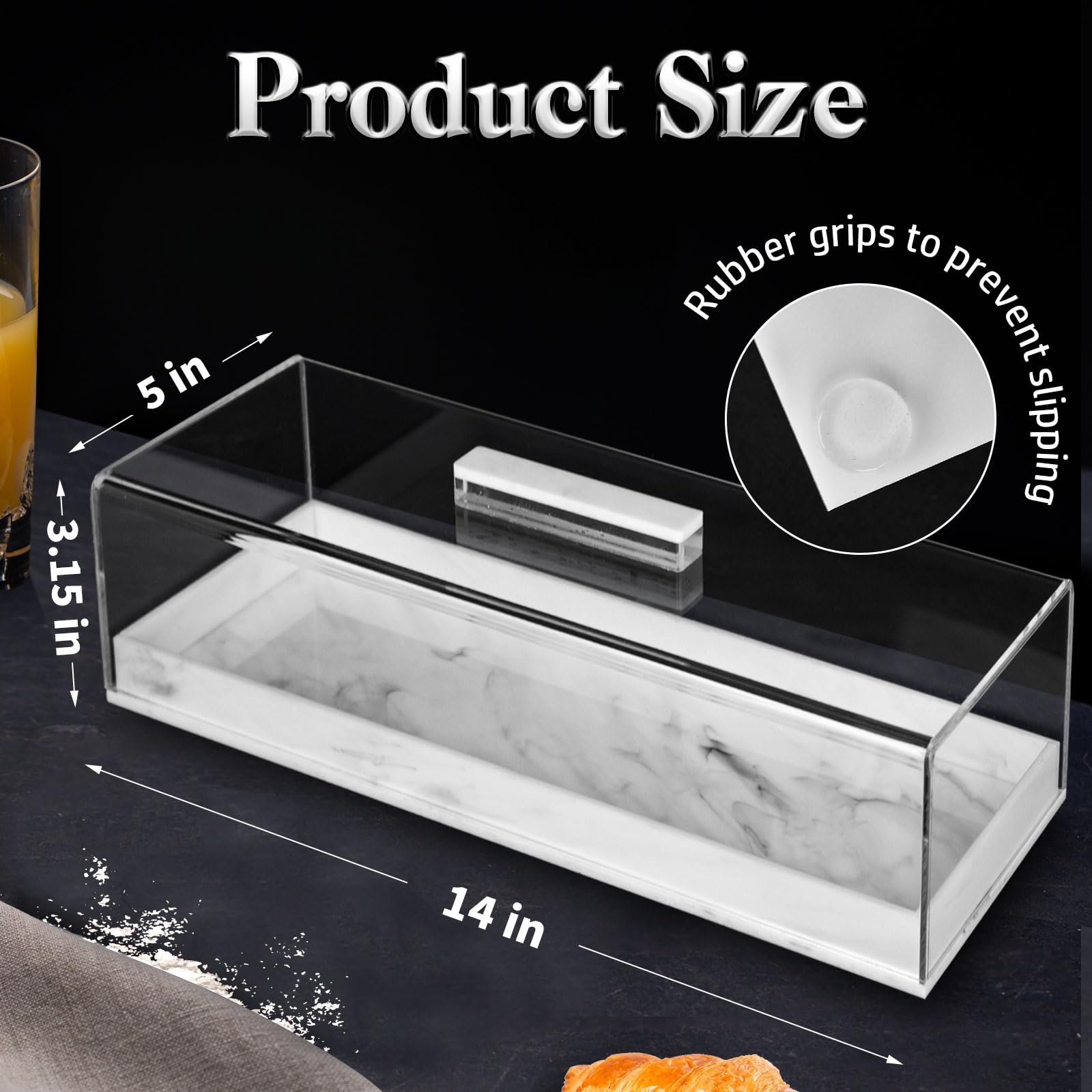 Plat à Gâteau Multifonctionnel En Bois Avec Couvercle Et Base, Présentoir à Gâteaux