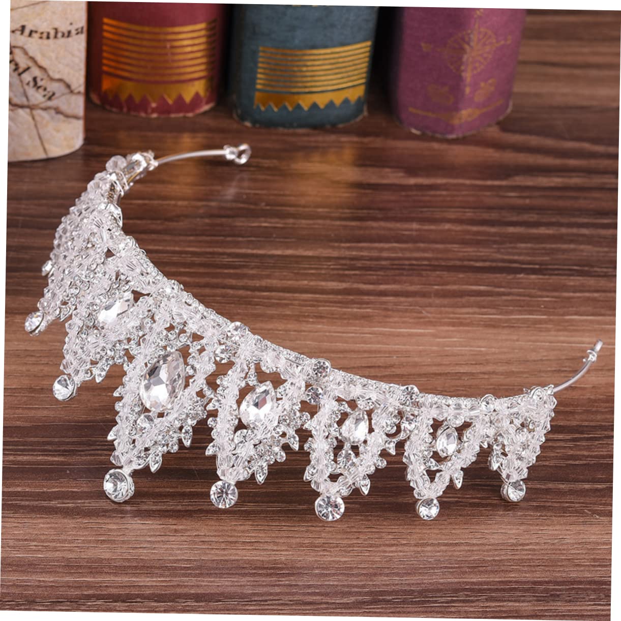 SHERCHPRY 1juego Conjunto De Joyería De Novia Collar De De Circonio Pendientes y Caja De Joyería De Boda Elegante Para Eventos Especiales
