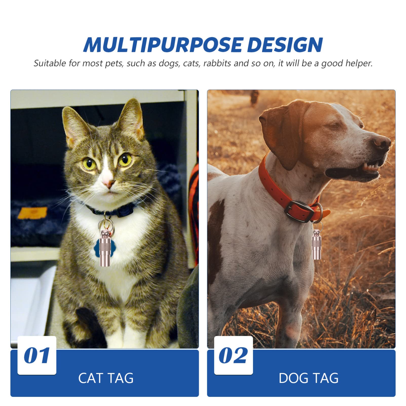 FOMIYES 30stücke Haustier Id-tags Für Hunde Und Personalisierbare Namens Und Adressanhänger Zur Vermeidung Von Verlust Mit Praktischem Für