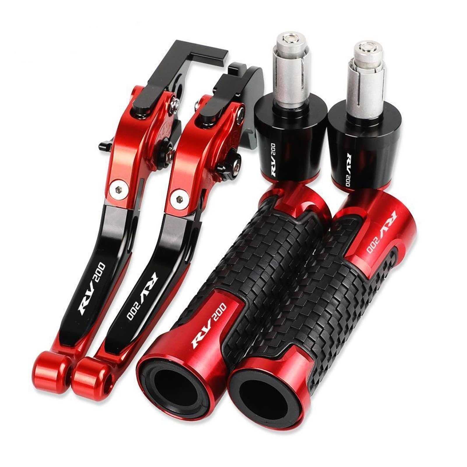 Lsdsaaza 14 For Suzuki For Rv200 2016 2017 Motorcycle Handbrake Brake Clutch Levers Handlebar Hand Grips Ends Motorcycle Brake Clutch Lever