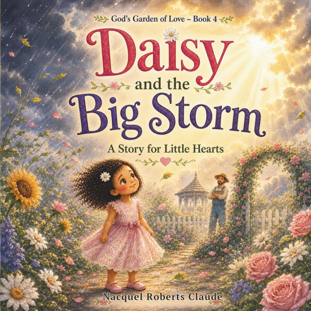 Daisy and the Big Storm: A Christian Children’s Picture Book About Courage, Faith, and Knowing God Is Always Near (God’s Garden of Love Book 4)