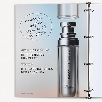 Rodan + Fields Total RF Serum 30 mL | Hydrating Face Serum for Smoother-Looking Skin | Helps Improve the Look of Fine Lines | Lightweight Facial Formula | Hydrating Face Serum for Smoother-Looking Skin | Helps Improve the Look of Fine Lines | Lightweight Facial Formula