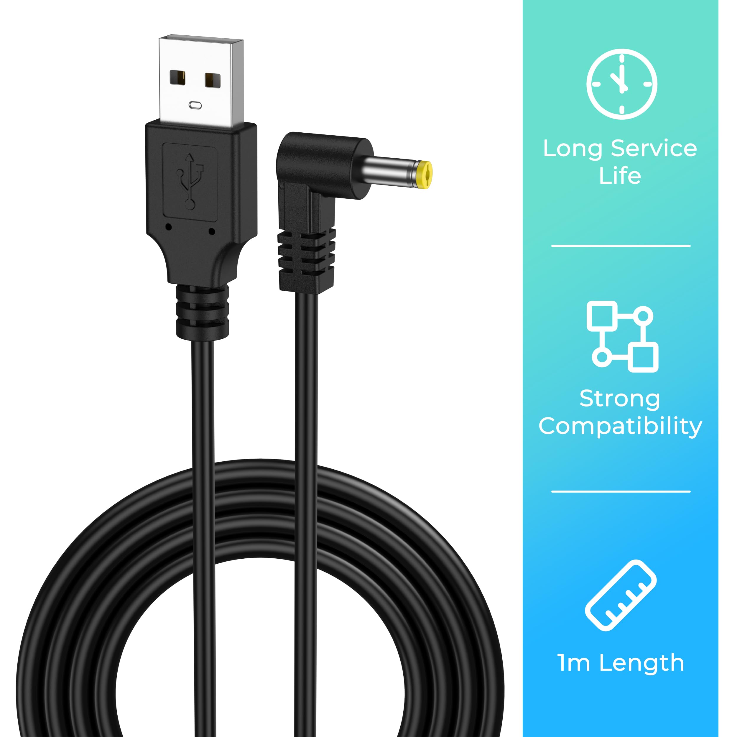 Amazon.co.jp: PSP1000用 充電器 USB-DC4.0/1.7mm 充電ケーブル 1M PSP