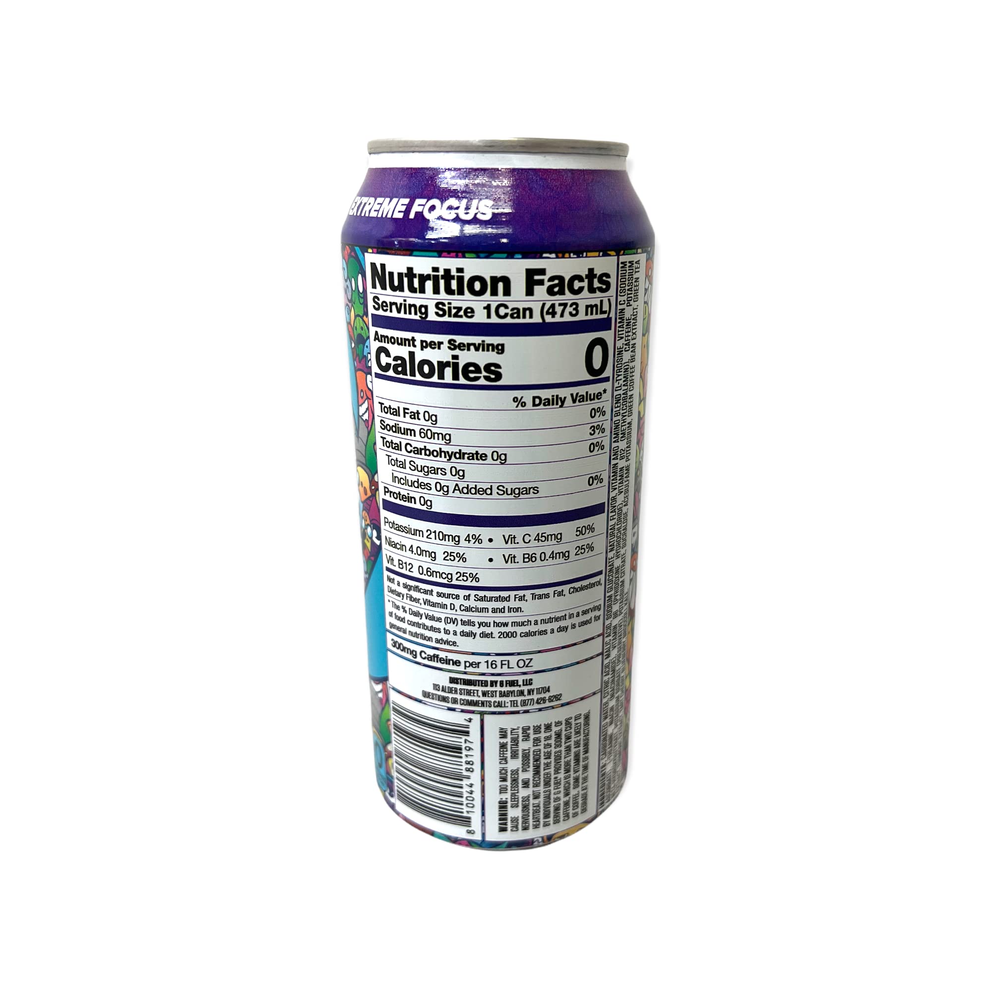G Fuel, Sugar Free Energy Drink, Limited Edition Cans, 16 fl oz (12 cans)  (Click Bait)