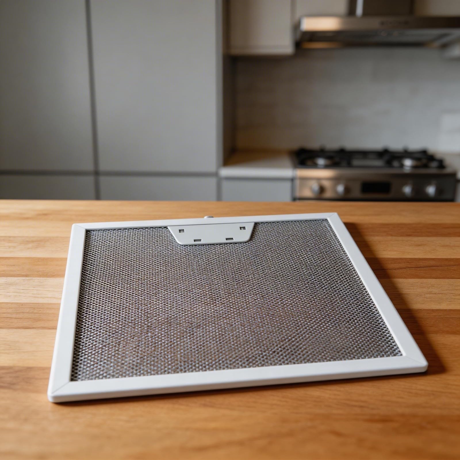 Filtro de grasa de aluminio para campana extractora, paquete de 3 unidades, 300 x 250 mm, pantalla de filtro plateado, malla de metal, 300 x 250 x 9 mm, sin clips inferiores de repuesto