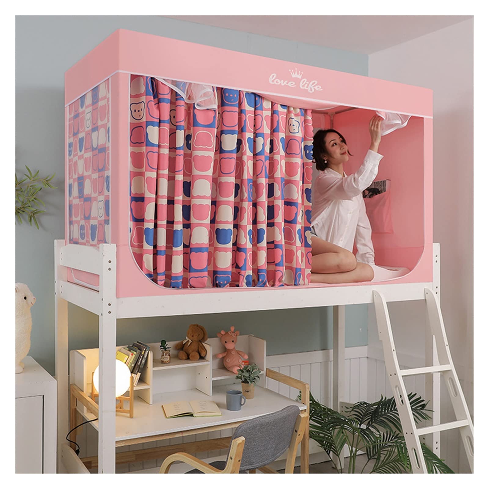 Zanzariera Pop-up a baldacchino Portatile Design Pieghevole con Fondo Facile da installare Efficace Contro Le punture di zanzara per Viaggi in Campeggio all'aperto in Camera da Letto (Color