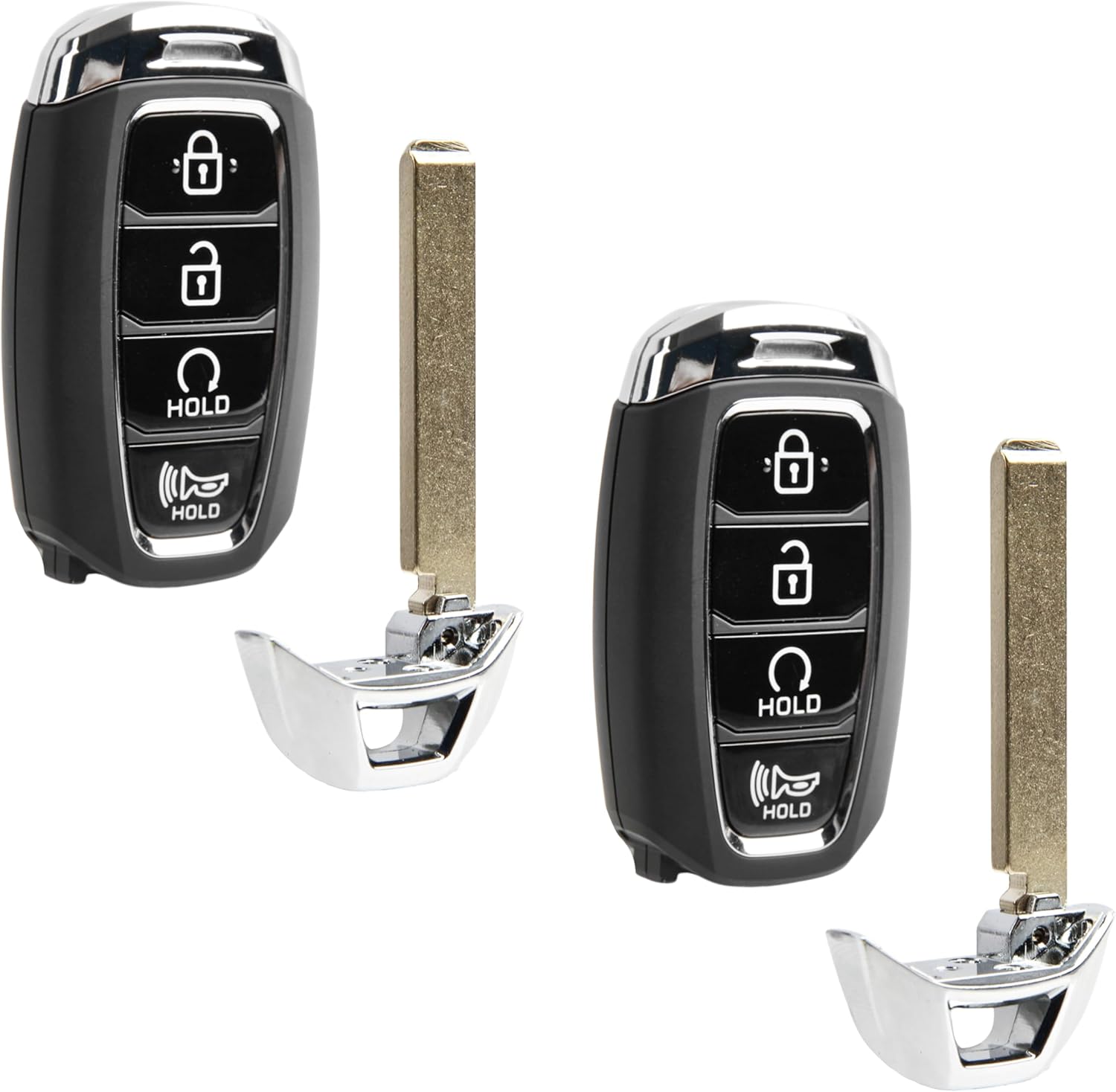 2X USARemote Keyless Entry Remote Start Key Fob 4-Button Replacement for 2020 2021 Hyundai Palisade (TQ8-FOB-4F19, 95440-S8310)