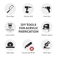 Vista 4 de Hoja de acrílico 0.118pulgadas, Grupo