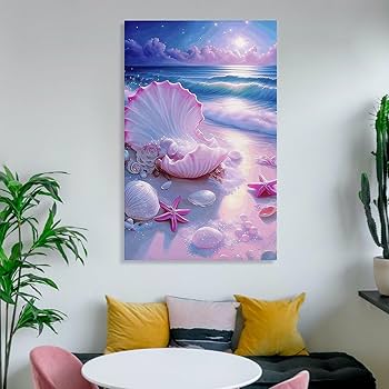 インテリアアート　海の置き物　美ら海　夏　インテリア雑貨　貝殻 ハワイアン雑貨 小物 置物 オブジェ 飾り ディスプレイ