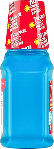 Miniatura 9 de Tylenol Cold  Mucus Severe Day Liquid for Congestion Relief Cool Burst 8 fl Oz Pack of 3