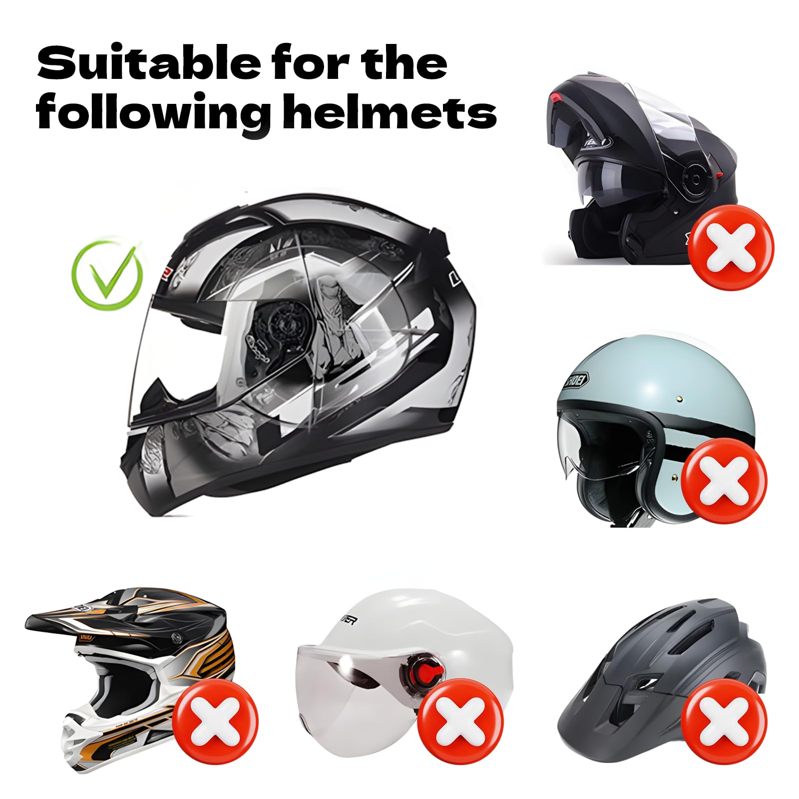 Copricasco Moto Peluche, Accessori per Caschi,Protegge da Polvere, Ammaccature e Graffi (Casco Non Incluso)