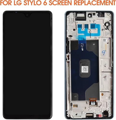 Miniatura 3 de Pantalla para LG Stylo 6 Reemplazo de pantalla para LG Q730 Pantalla LCD LMQ730TM, LM-Q730TM Pantalla táctil Digitalizador Asamblea Piezas de