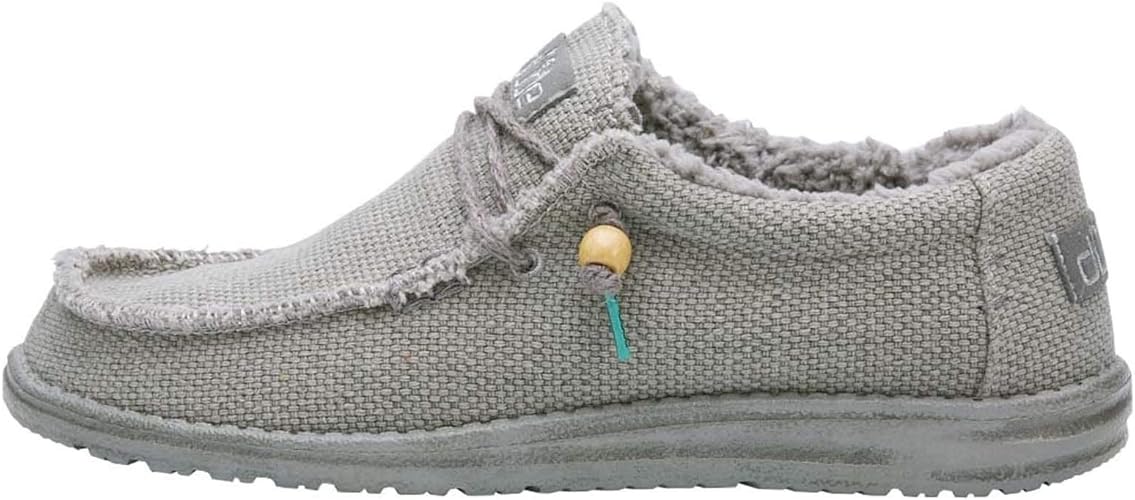 Wally natural faux fur lined grey Clearance