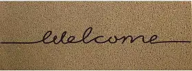 Kapazi 01vilonwel - Capacho Vinil Long Welcome, Ouro