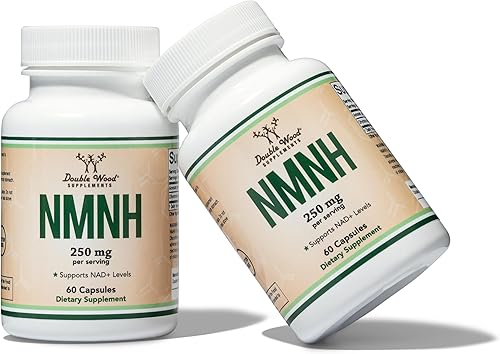 Miniatura 6 de NMNH (NMN Suplemento Alternativa) (mononucleótido de dihidronicinamida) 250 mg por porción, 60 unidades (30 porciones) Suplemento NAD para aumentar