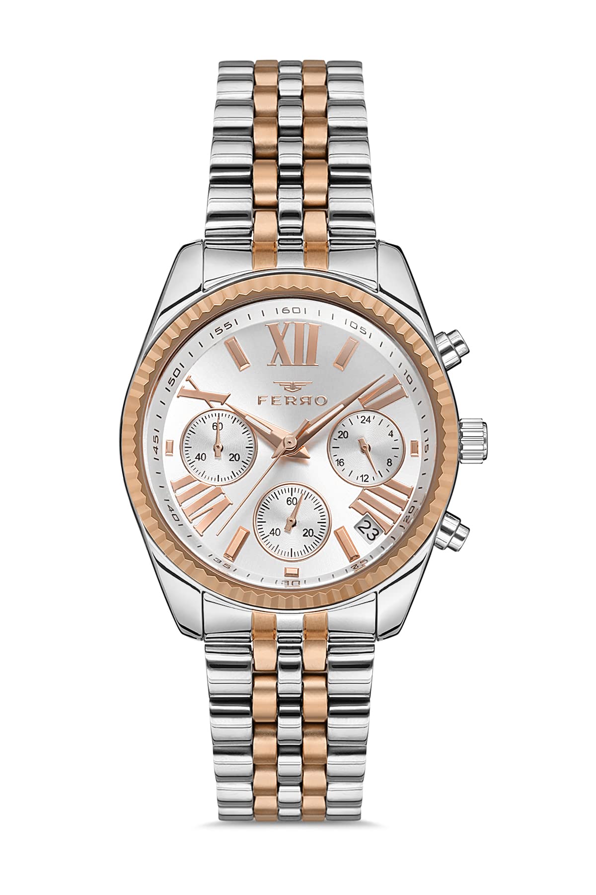 Ferro Spezia Analog Silver Dial Womens Watch-FM41172A-E (B09RP84G1M) Amazon Price History, Amazon Price Tracker