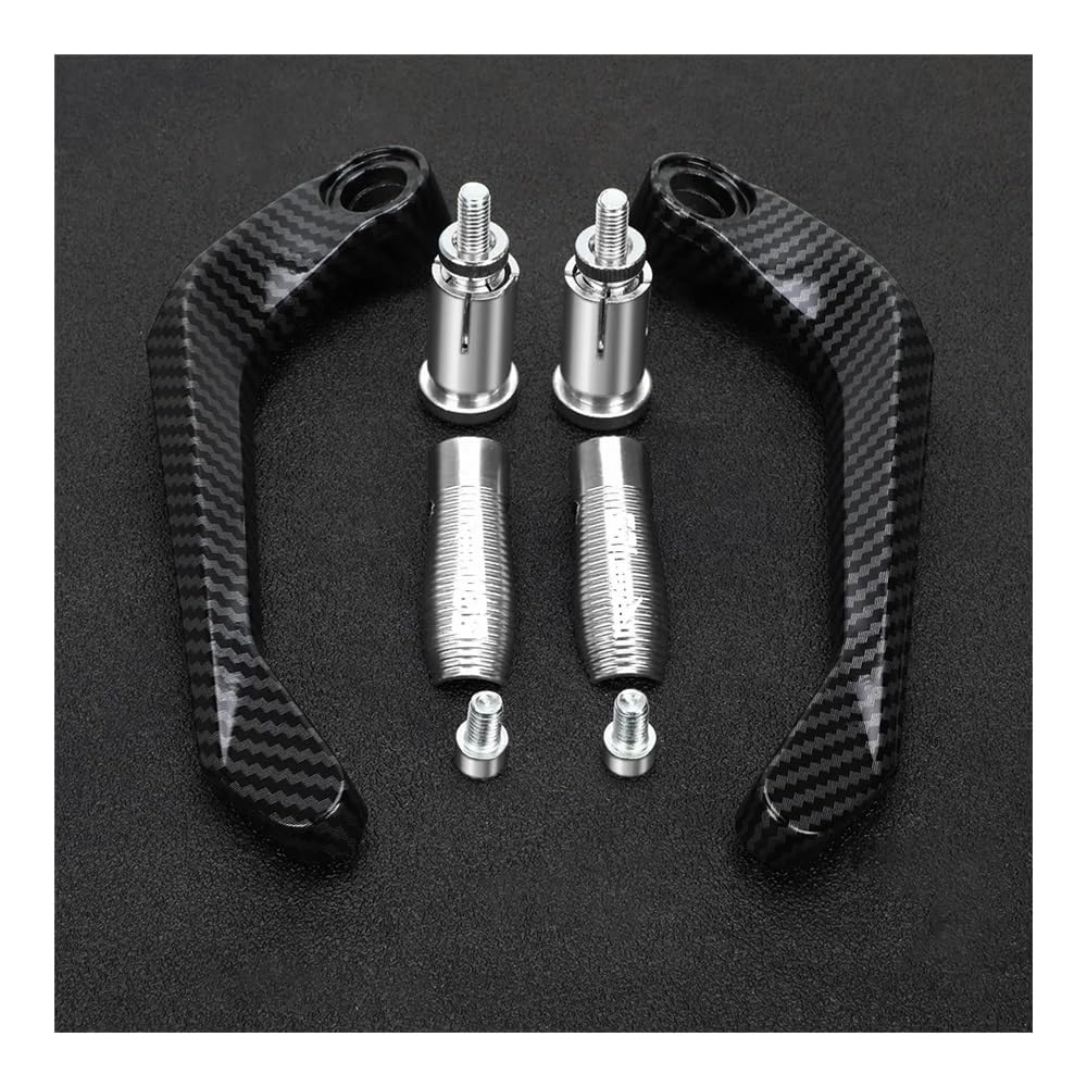 WGRUKLBD for Ap&rilia RS125 RS 125 1996-2010 Motorcycle Aluminum Handlebar Brake Clutch Lever Hand Guard Protector Handguard Handlebars Protector