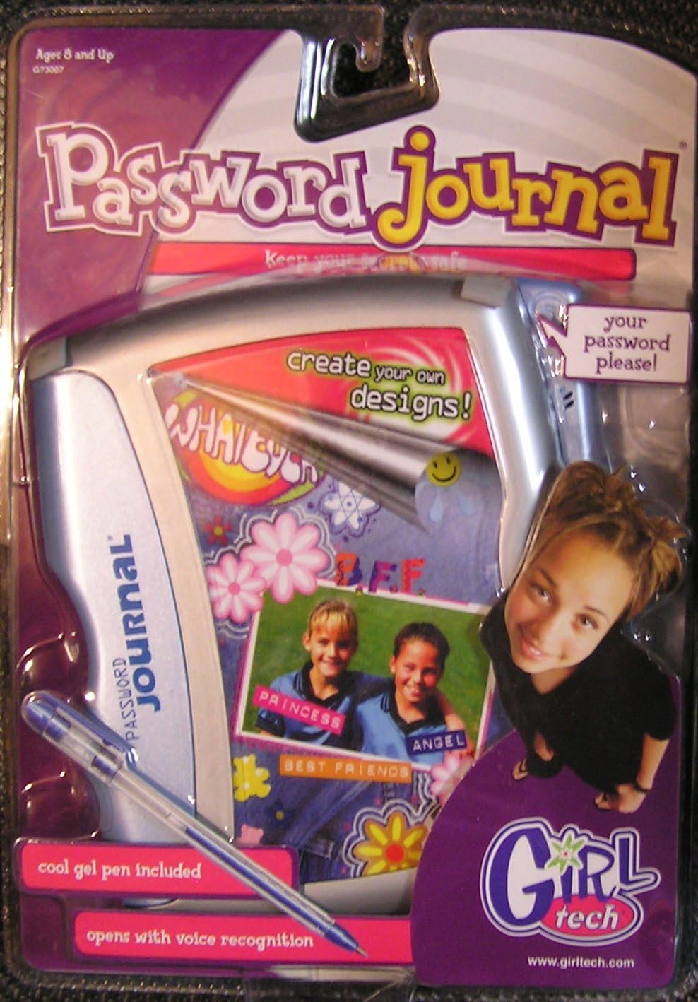 Girl Tech Password Journal Amazon.co.uk Toys & Games