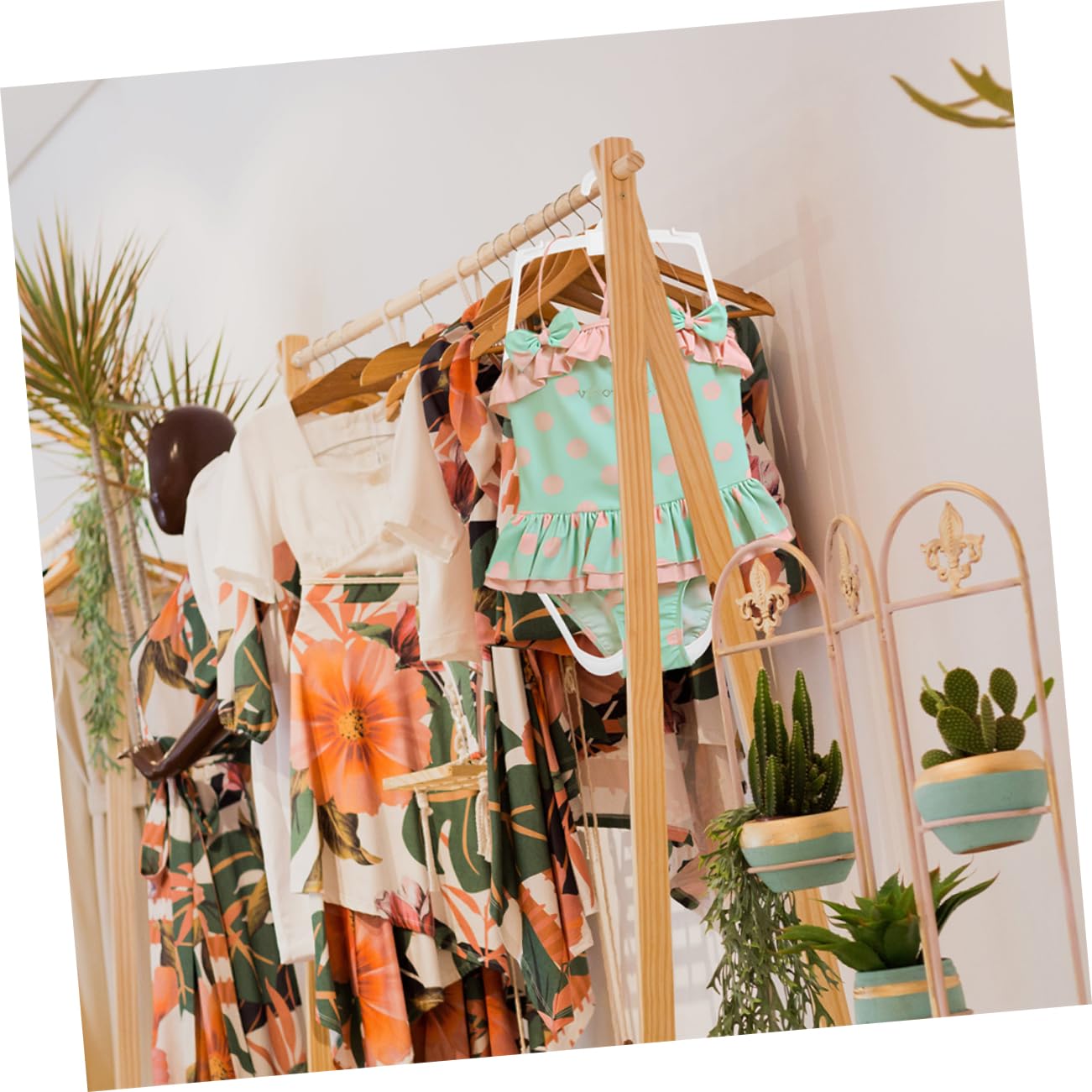 KOMBIUDA 6 Piezas Estante del Traje De Baño Titular De Trajes De Baño Tendedero para Trajes De Expositor De De Percha De Traje De Percha De Bikini El Plastico