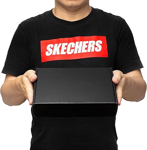 Miniatura 6 de Mcfleet Cajas de envío negras de 9 x 6 x 2 pulgadas, paquete de 24 cajas de correo de cartón corrugado para pequeñas empresas, con bloqueo de