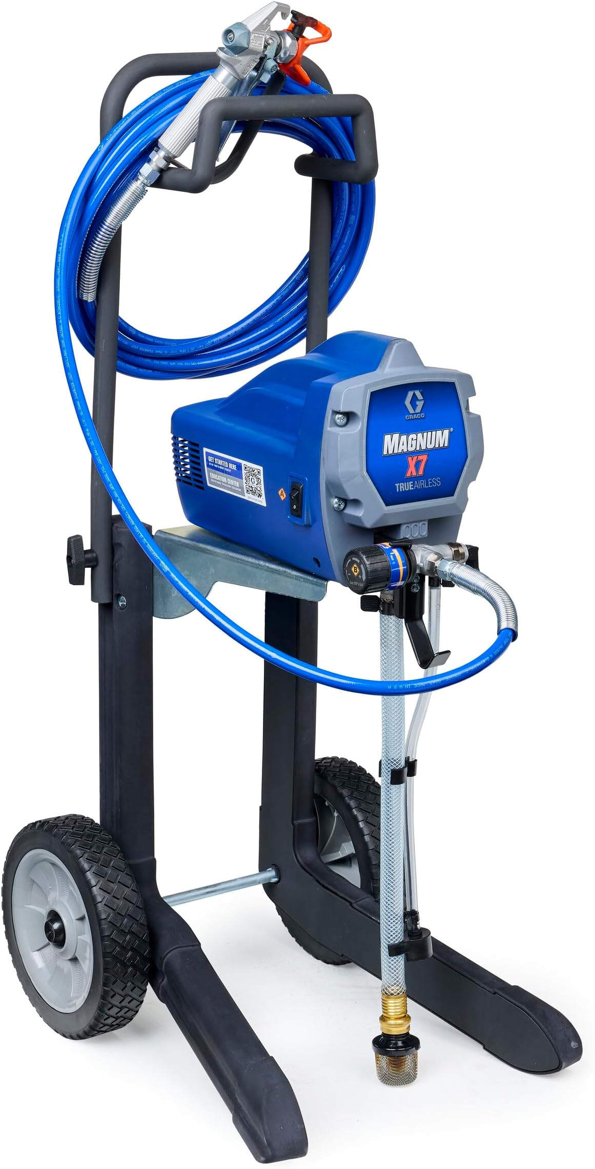 Graco Magnum 262805 X7 Cart Airless Paint Sprayer, Gray