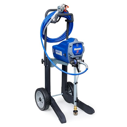 Graco Magnum 262805 X7 Cart Airless Paint Sprayer, Gray