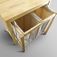 Vista 7 de Casual Home Cesta de preparación de lavandería Eco Home, natural