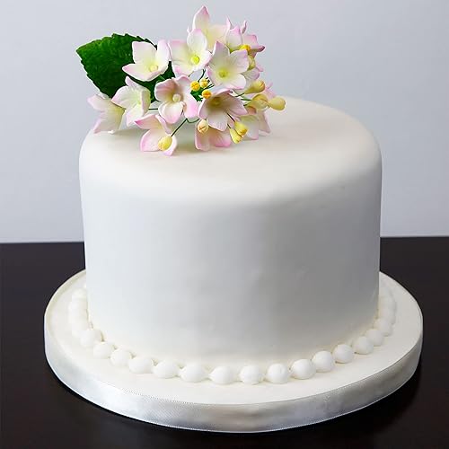 Miniatura 6 de Global Sugar Art Hortensia Blossoms Sugar Cake Flowers Spray BlancoRosa, 4 unidades por Chef Alan Tetreault