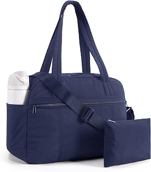 LIGHT FLIGHT Personal Item Travel Bag, Gym Bag for Women, Weekender Duffel