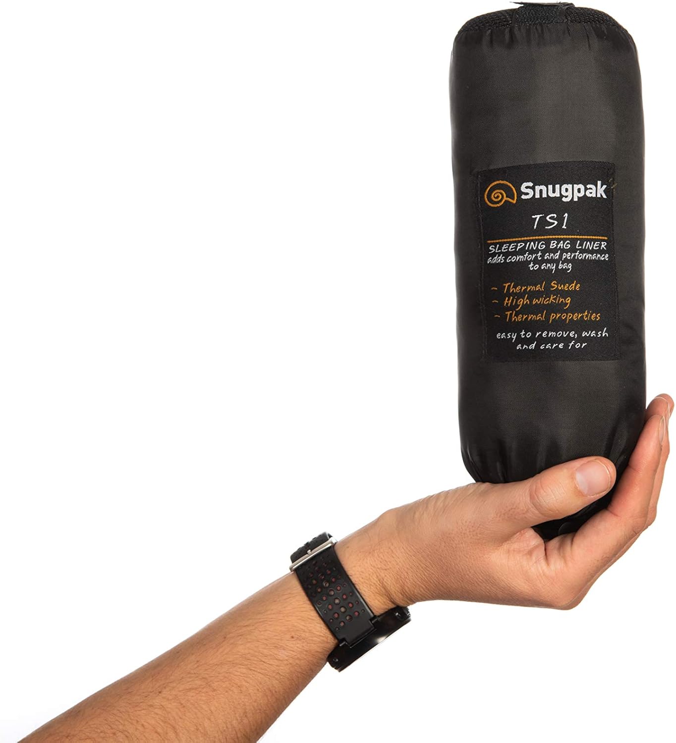 Snugpak TS1 Thermal Suede Sleeping Bag Liner, Polyester, Warm Insulation