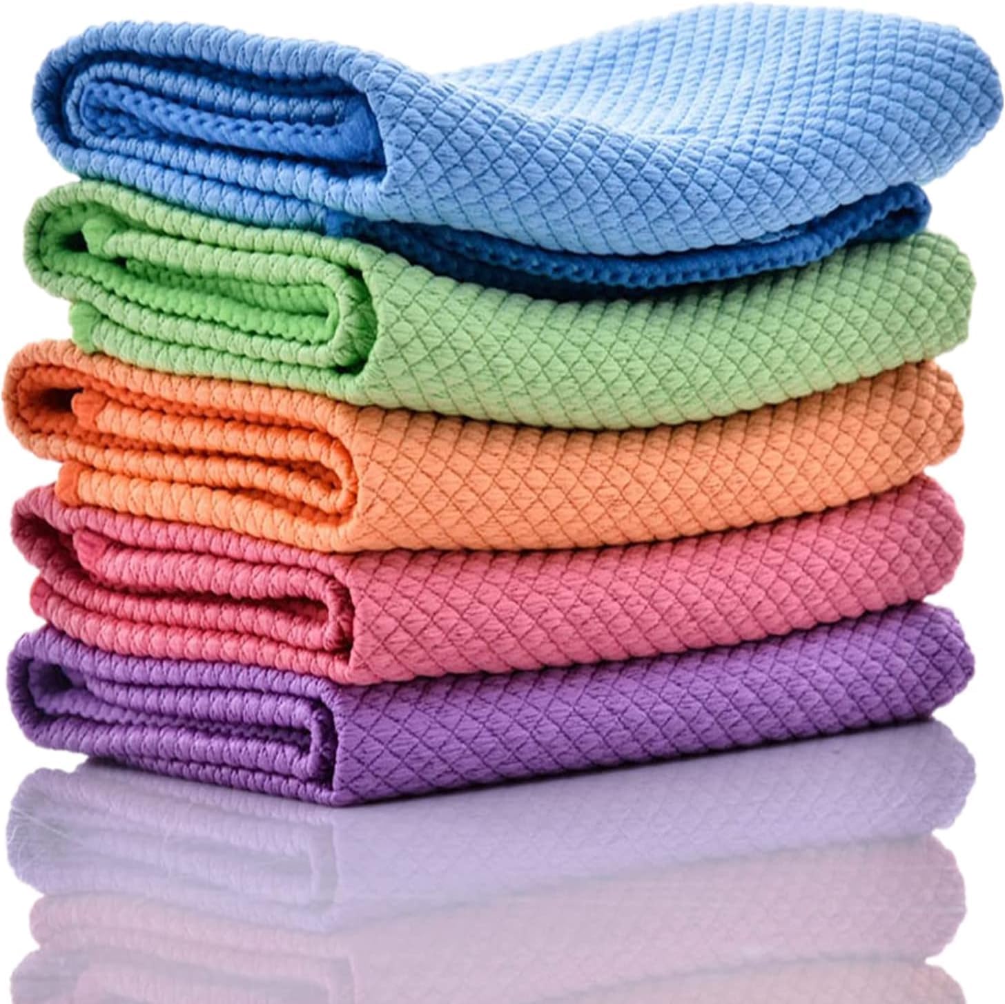 RIVAAN Miracle Nano Cleaning Cloths StreakFree Shine for Window