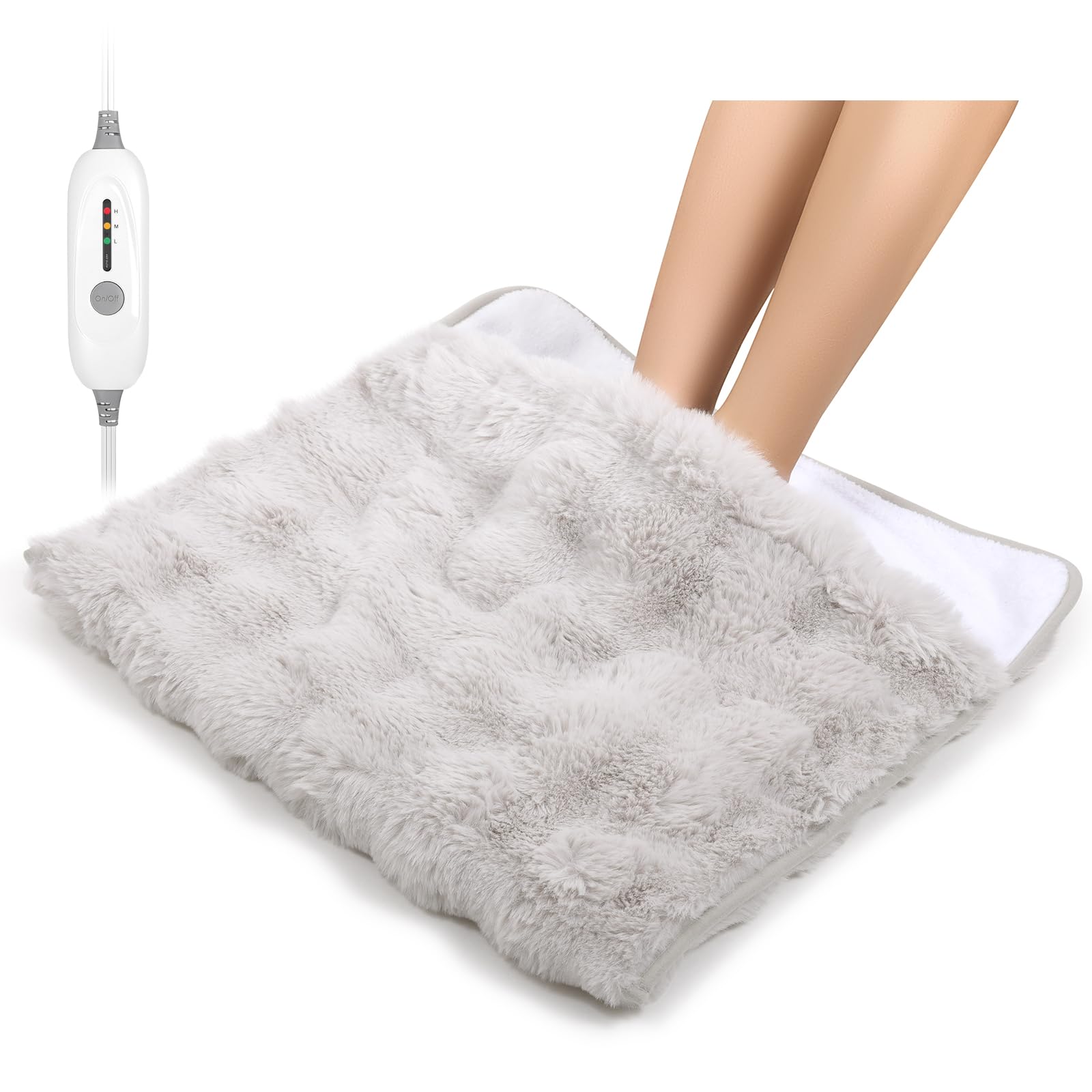 FAYKONCEN Luxury Faux Fur Foot Warmer