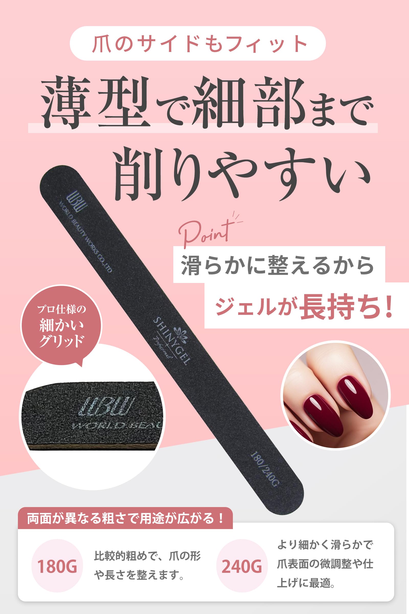 Amazon.co.jp: SHINYGEL Professional シャイニージェル エメリー
