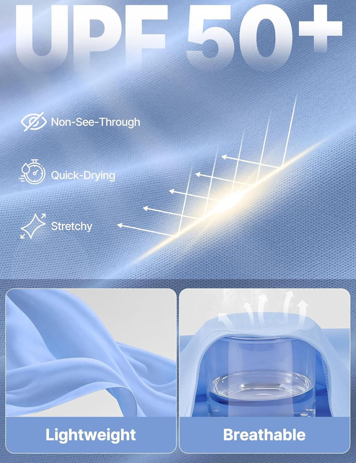 baleaf Women's Sleeveless Athletic Tops Workout Tank Tops Running UPF 50+ Breathable Lightweight Tennis Dry Loose Fit - Image 4