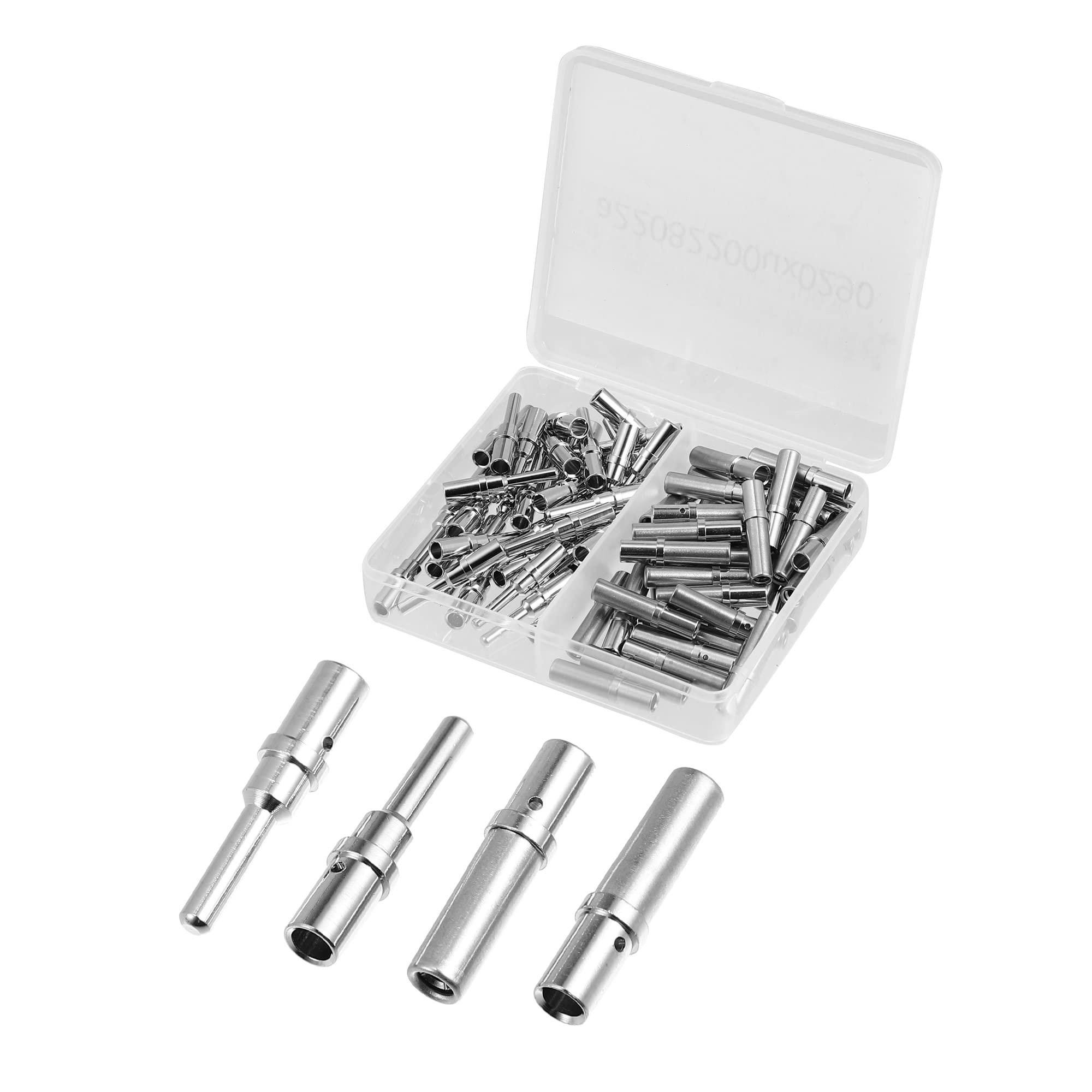 X AUTOHAUX 40 Pair Male 0460-204-12141 Female 0462-203-12141 Universal Solid Terminals Contacts Wire Gauge 12-16 AWG Contact Size 16