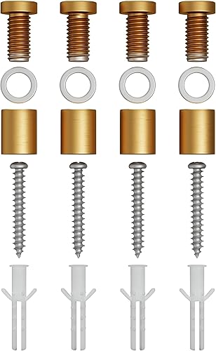 Miniatura 12 de Martha Stewart Grayson - Calendario de pared acrílico con notas con marcador de borrado en seco y accesorios de montaje, 24 x 18 pulgadas, con