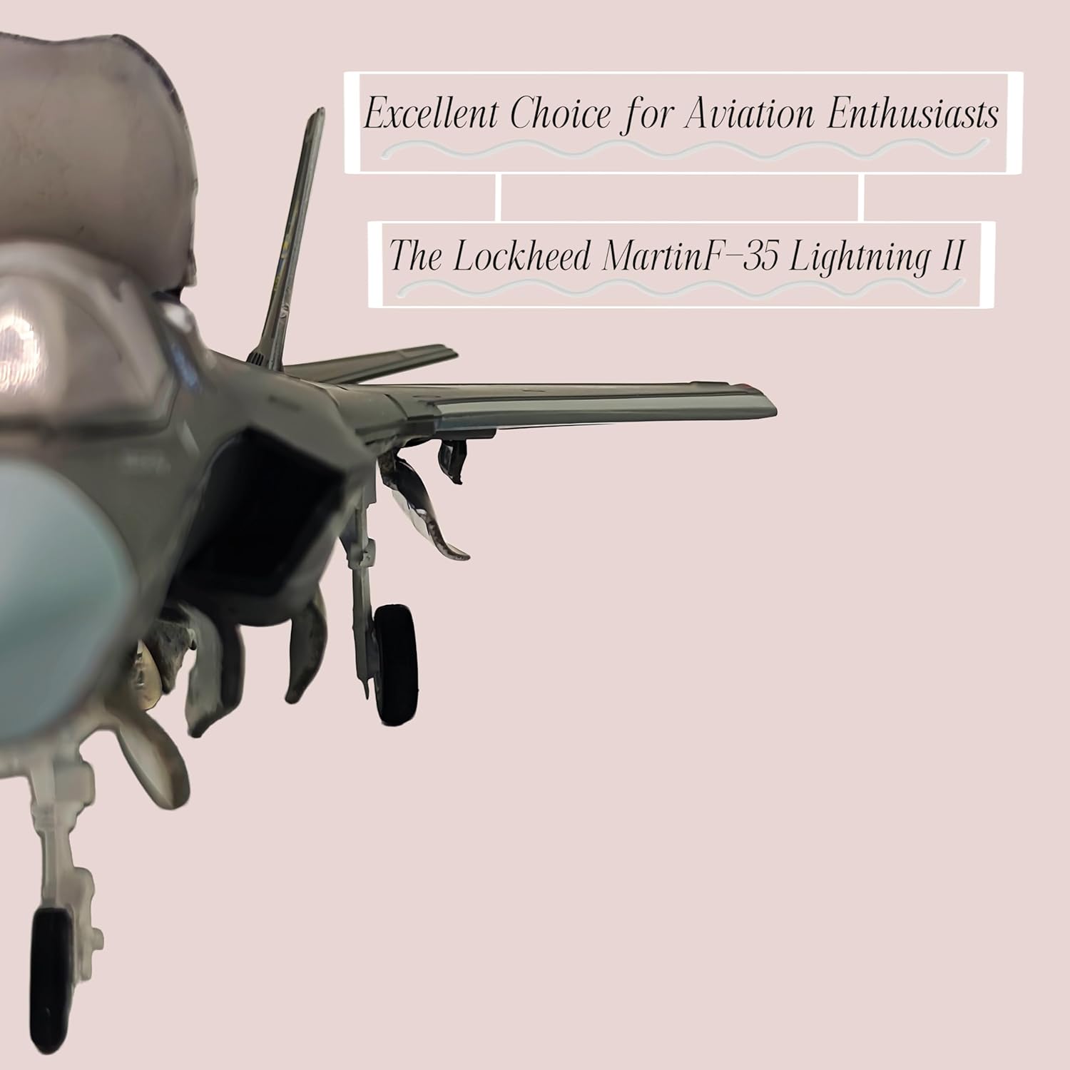 1:72 Scale Model Airplanes F-35 Lightning Fighter Jet Model Bomber Attack Plane Military Model Plane Collection Airplane for Adults