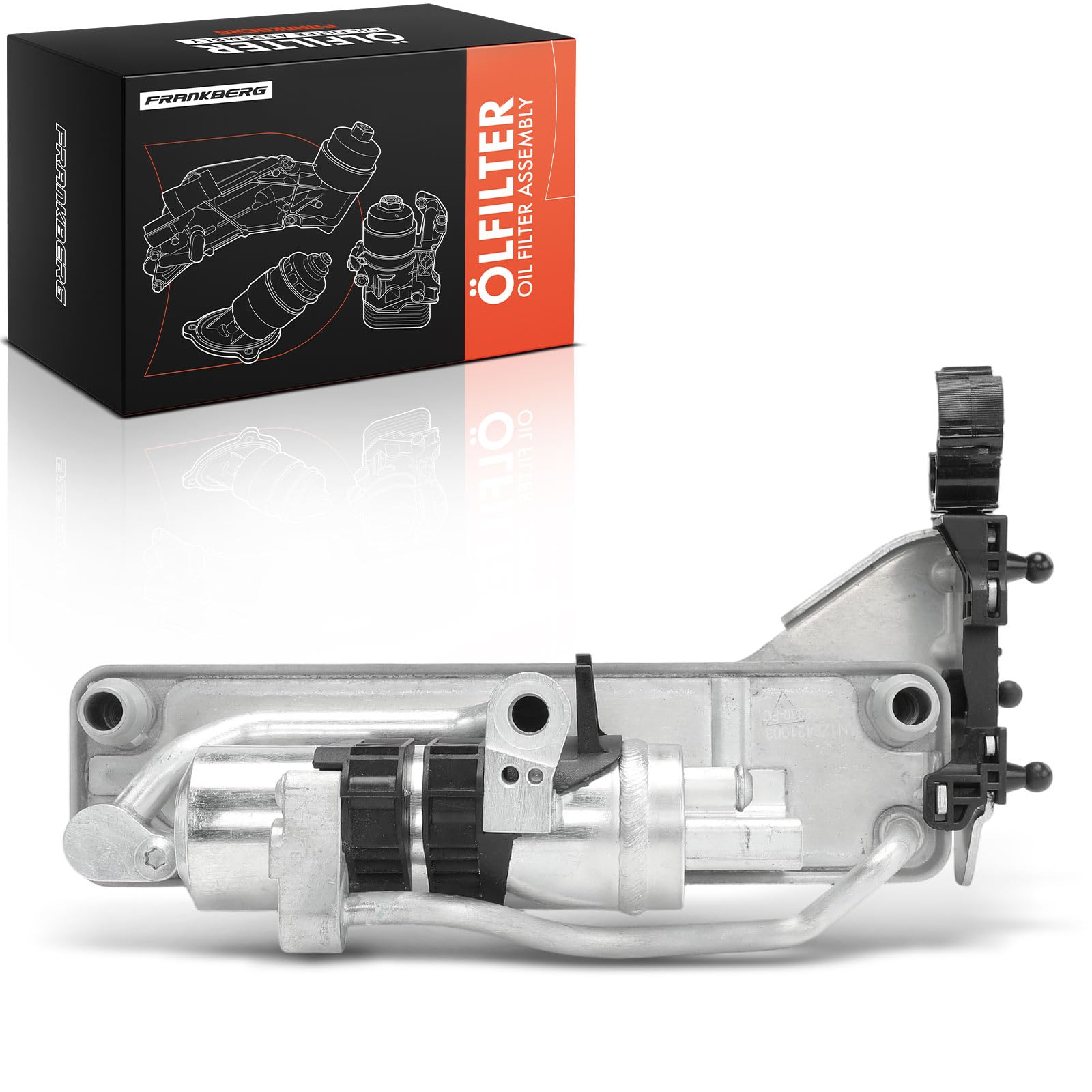 Frankberg Condensador de aire acondicionado con secador 64509471521 | Compatible con: 3 Gran Turismo F34, 4 Gran Coupé F36, Serie 1 F21, 4 Cabriolet F33 F83, 2 Coupé F22 F87, 2 Cabriolet F23