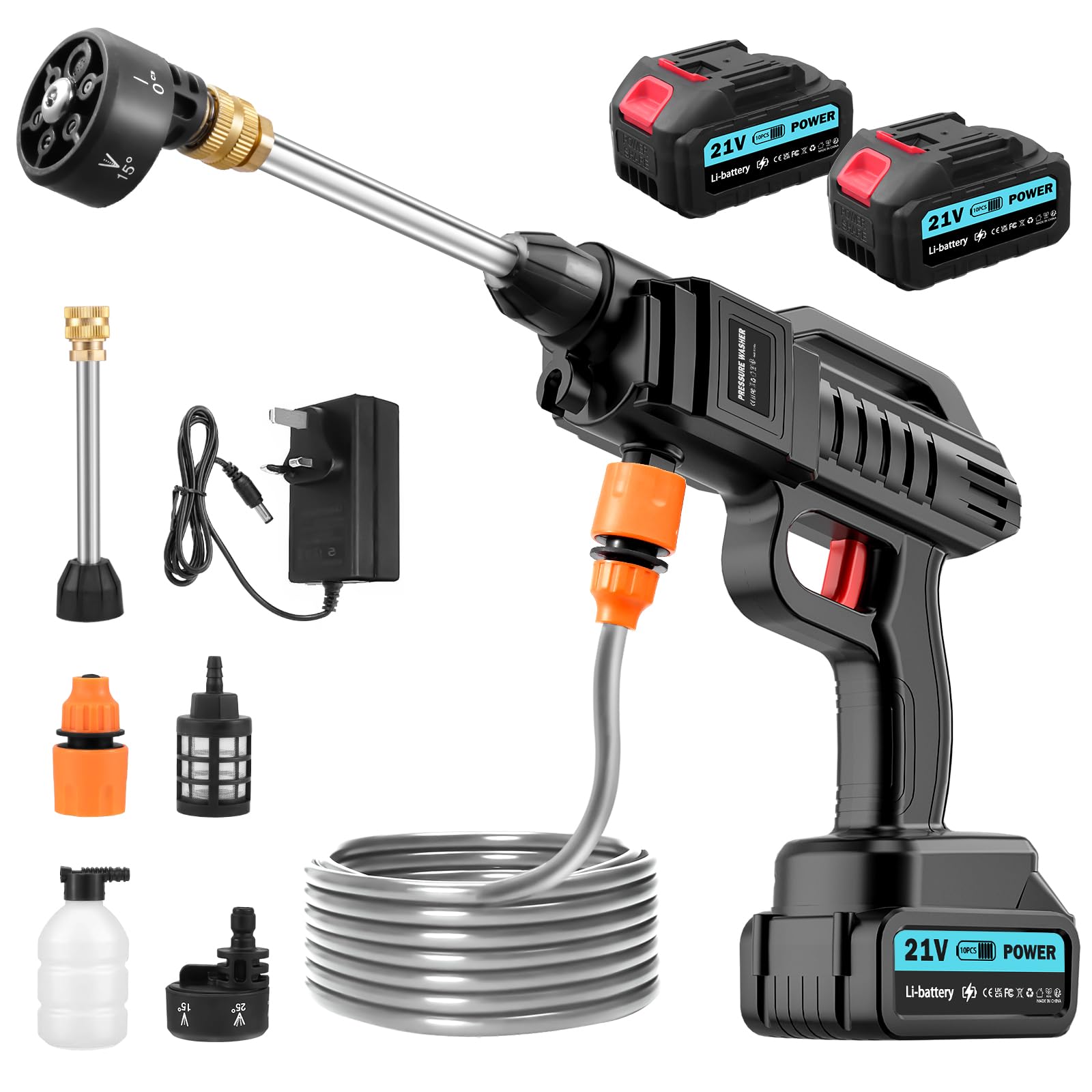 Cordless Pressure Washer 21V