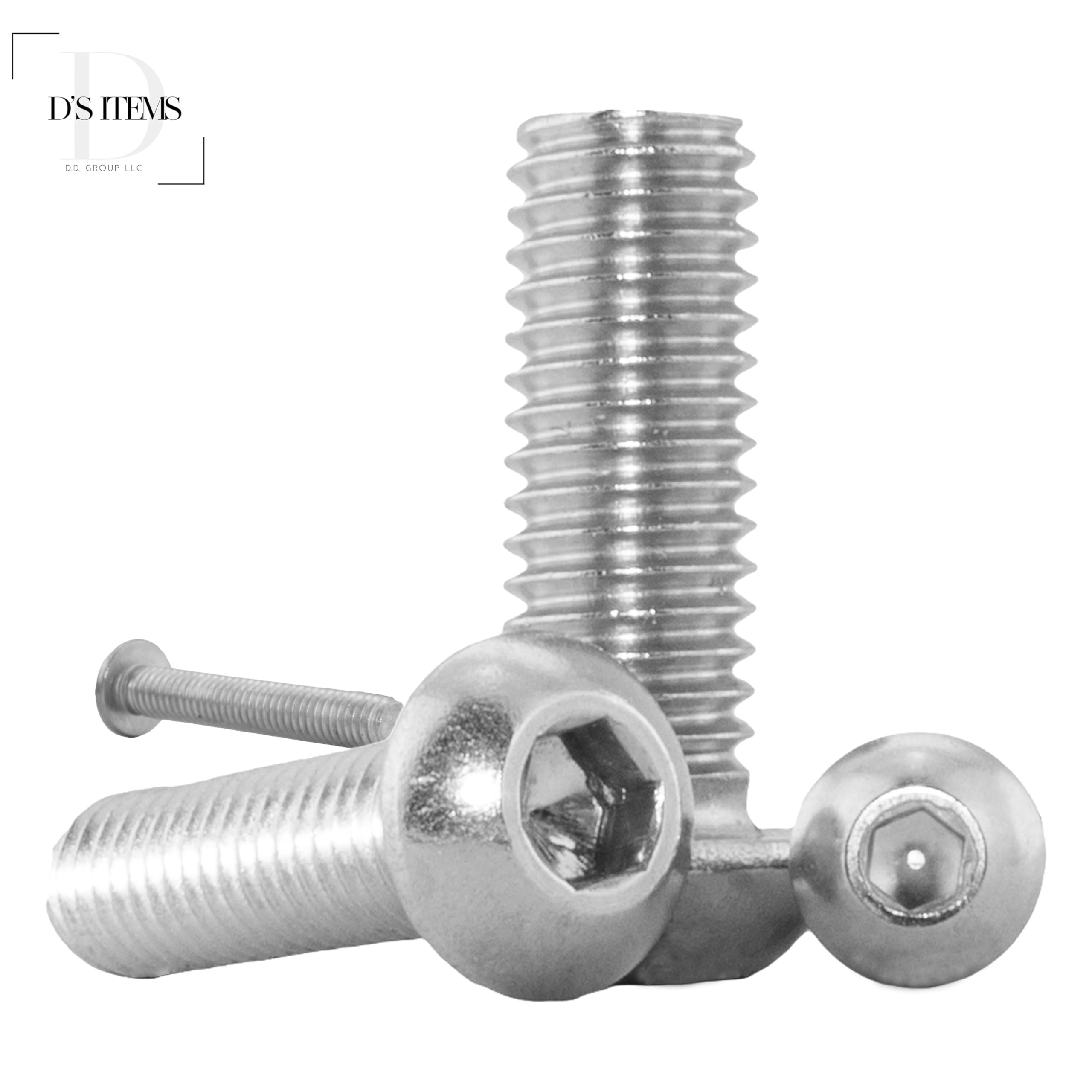 Eisenwaren2000 | M8 x 45 mm Linsenkopfschrauben mit Innensechskant (30 Eisenwaren2000 | M8 x 45 mm Linsenkopfschrauben mit Innensechskant (30