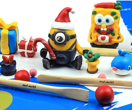 Miniatura 4 de Mont Marte Make n Bake - Arcilla polimérica (14.11 oz), color blanco titanio