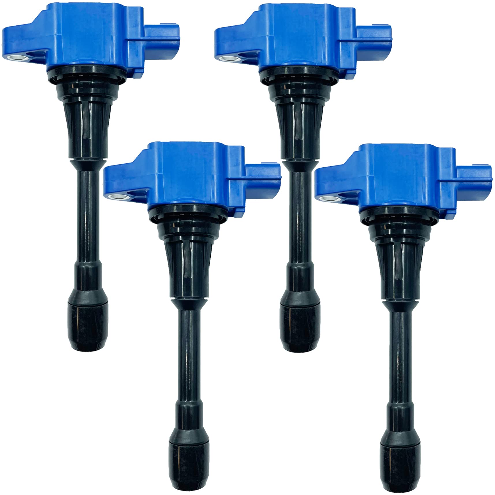 GP POWER Set of 4 Ignition Coil Pack Compatible with Nissan Infiniti Frontier Altima Versa Sentra Cube NV200 Rogue FX50 QX60 QX70 1.6 1.8 2.0 2.5 L4 5.0 5.6 V8 Replacement for UF549 22448JA00C C1506