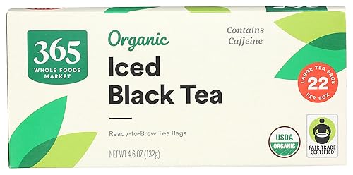 Miniatura 2 de 365 by Whole Foods Market, Té helado negro orgánico, paquete de 22