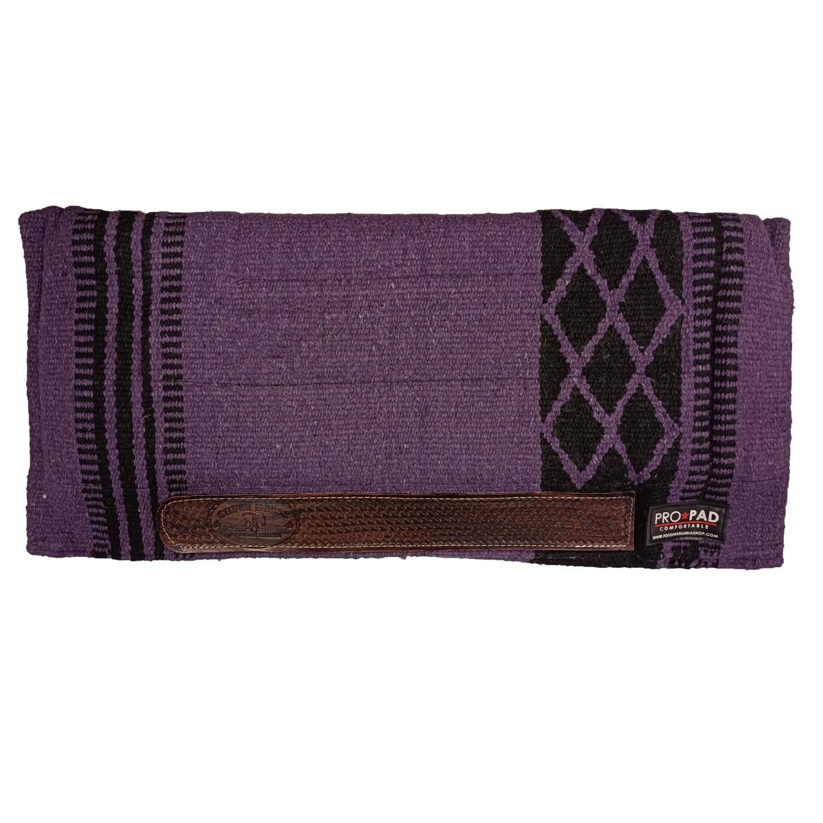 Sottosella Western PRO-Pad Classic, Morbido e Resistente, Indispensabile per Proteggere Il Cavallo da Traumi e Shock Eccessivi, Sobrio ed Elegante